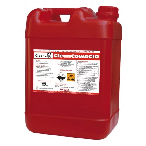 Засіб кислотний CleanCow ACID 25 кг 031104