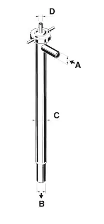Фільтр молочний кутовий (Sock 76) 620/40 2409023 - Зображення 2