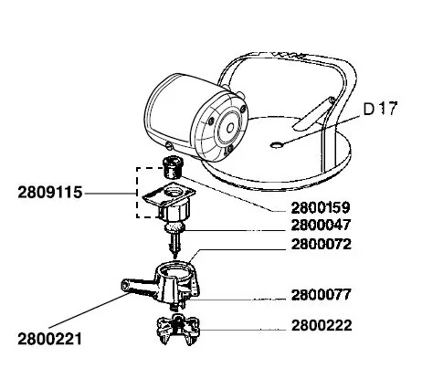 Адаптер н/ж кришки 2809120 - Зображення 2