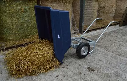 Візок ручний перекидний з пластмасовим кузовом TWB250 - Зображення 3